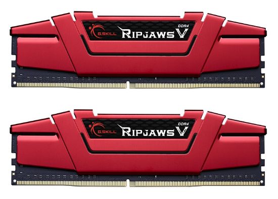  Зображення Модуль пам'яті для комп'ютера DDR4 32GB (2x16GB) 3600 MHz Ripjaws V G.Skill (F4-3600C19D-32GVRB) 